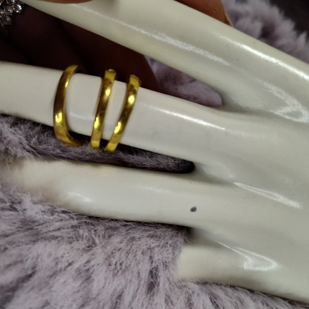 Cubic Zirconia Princess Engagement Ring Set Size 6